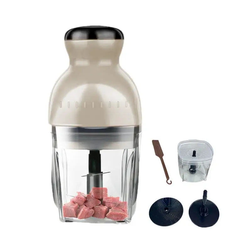 

500ml Meat Food Processor Portable Food Processor electric vegetables chopper machine meat grinder machine kitchen supplies