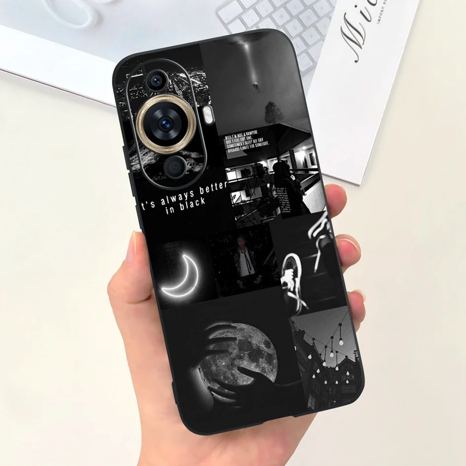 Stylish Fashion Pattern Soft Silicone Phone Case for Huawei Nova 11 Series