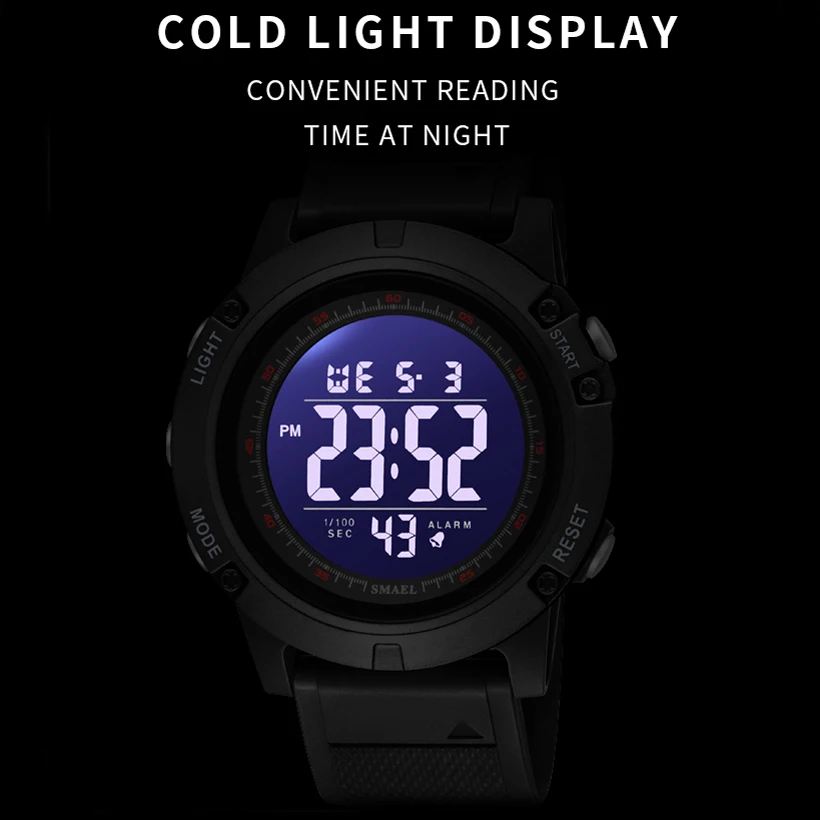 Smael Multifunction Digital Watches Men Alarm Clock Chrono Waterproof Back Light  Electronic Outdoor Sport Wristwatches Male, Alina Gadgets