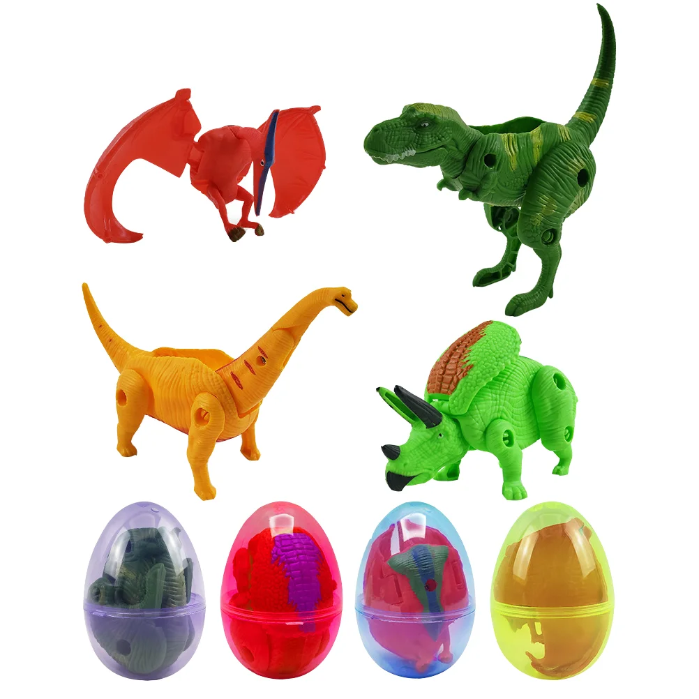 

Dinosaur Transforming Toy Lifelike Boy Funny Animal Model Fake Plastic Simulation