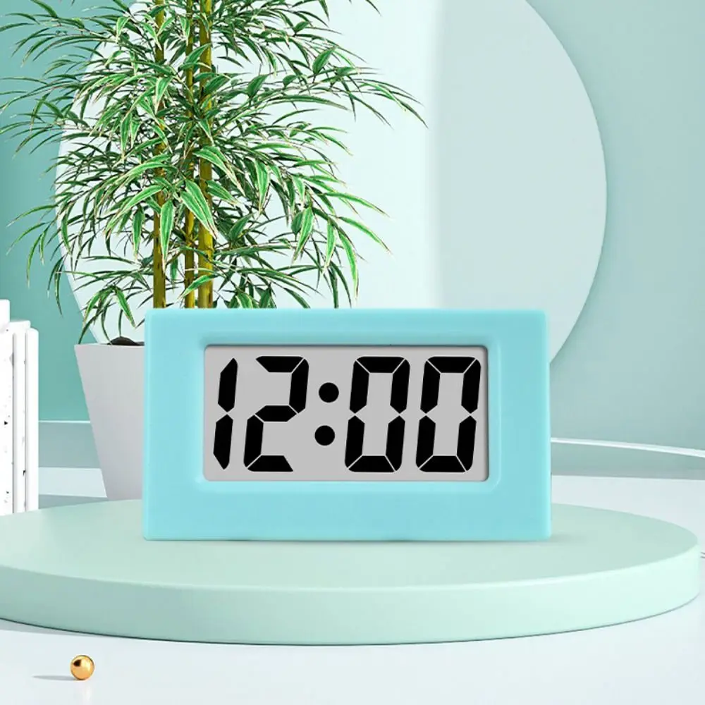 Creative Simple LED Digital Clock Mute Mini Triangle Clock Time Display Desk Electronic Student digital clock lcd digital clock digital desk clock digital table clock mini desk clock retro desk clock