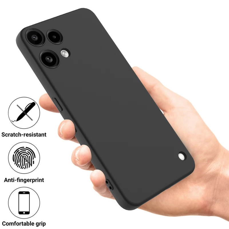 Premium Liquid Silicone Strap Case with Flocking Interior for Nothing Phone 3A Lite