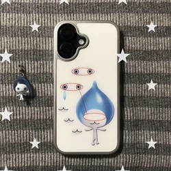 Kawaii Water Drop Lord Phone Case - Japanese Cartoon Cute Drip Design Cover - Galaxy S23 Ultra (Only Case A)