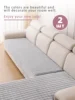 L-shaped Corner Flannel Sofa Cover Universal Living Room Sofa Cover 5