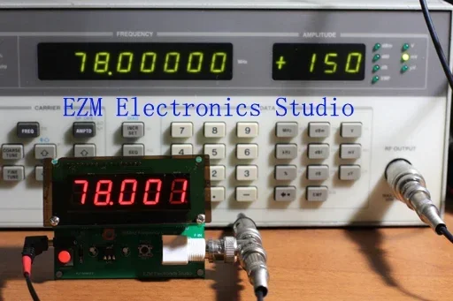 DIY ŰƮ, 1Hz-75MHz ���ļ� ī����, 7V-9V, 50mA, DIY ŰƮ, Cymometer ��� �׽��� �跮��, Arduino ���� ����