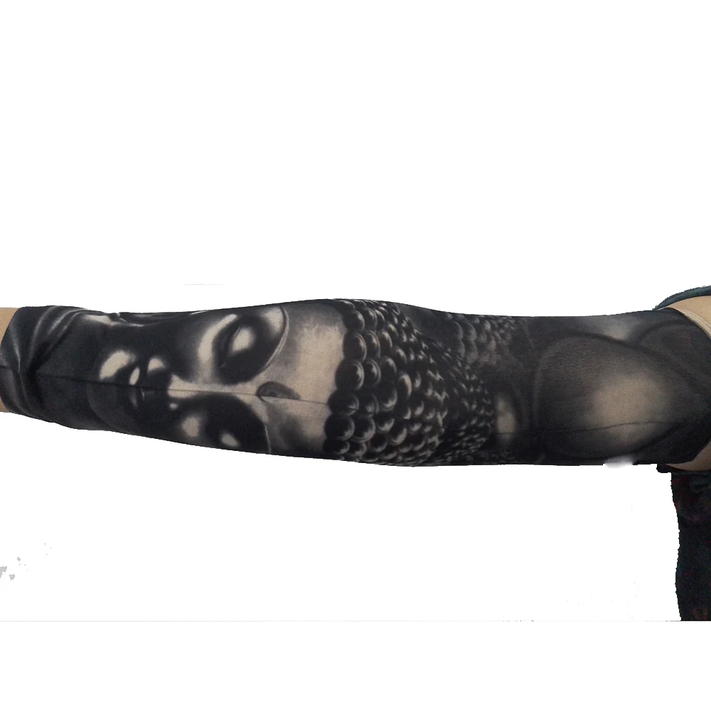 Arm Sleeves Ice Arm Sleeves Outdoor Sun UV Protection Elastic Seamless Cycling Sports Sunscreen 1PC
