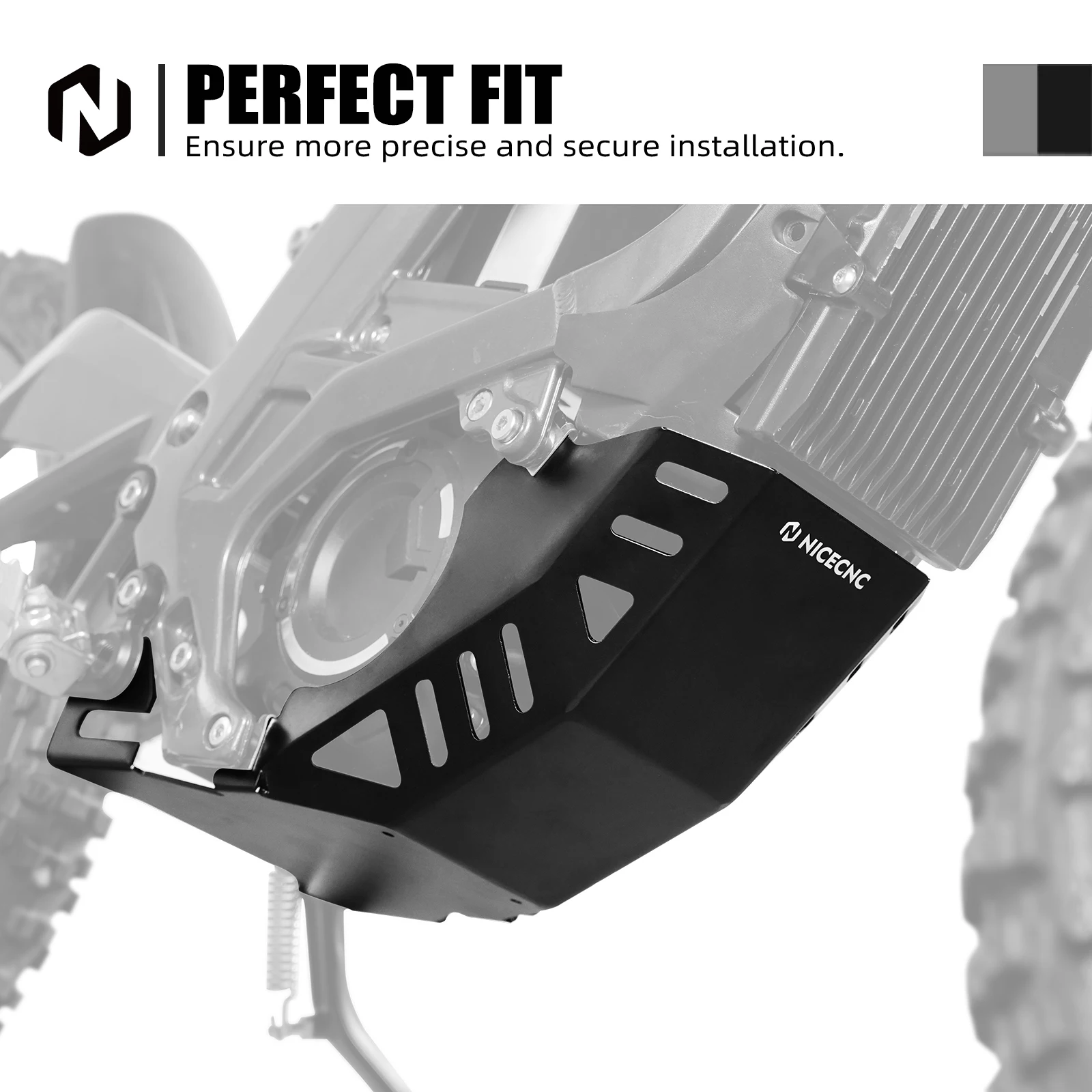 NICECNC Für 2025, Surron Light Bee X S L1E Surron Ebike Controller Schutz Motor Chassis Abdeckung Schutz Kit Für Segway X160 x260 – Detail 13