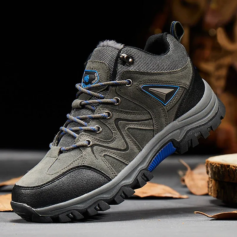 Men's Hiking Shoes With Reinforced Laces For Trail Traction Secure Fit And All Terrain Comfort main image 1
