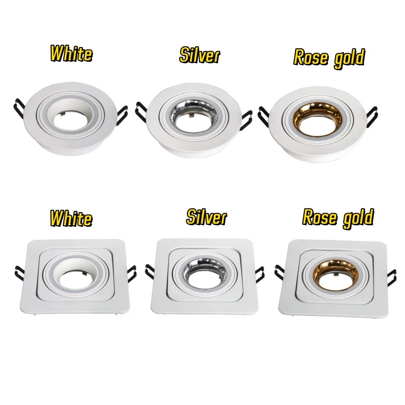 오목한 마운트 프레임 GU10 MR16 램프 거치대 욕실 스폿 조명 브래킷 소켓 램프 거치대 소켓 피팅 스폿 조명 고정장치