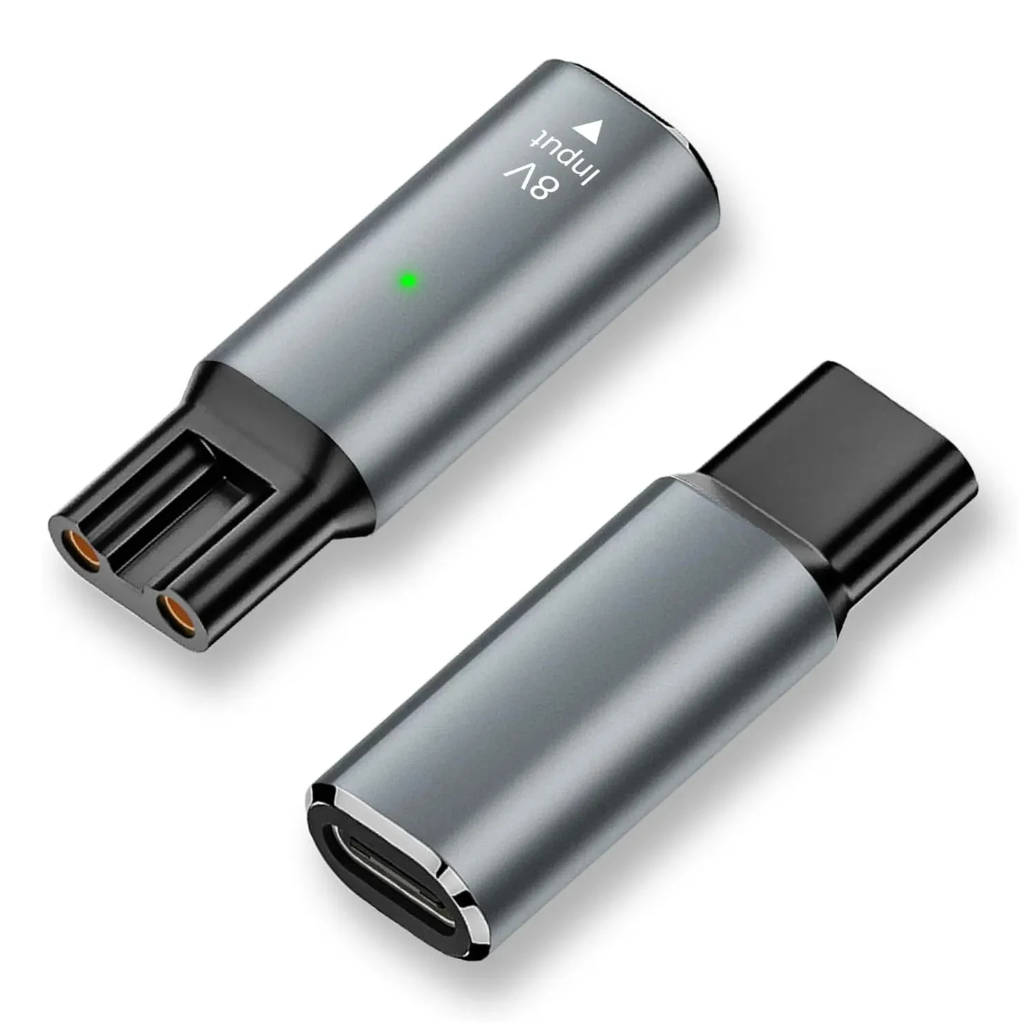 필립스 원블레이드 QP2530 QP2630 하이브리드 전기 면도기용 8V HQ850 타입-C 면도기 충전 어댑터 충전기