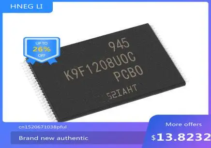 

100% NEW Free shipping K9F1208UOC-PCBO K9F1208U0C-PCB0 K9F1208U0C K9F1208UOC TSOP48 MODULE new in stock Free Shipping