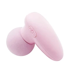 Compact Electric Facial and Body Deep Tissue Massager for Muscle Relaxation and Pain Relief (Pink)