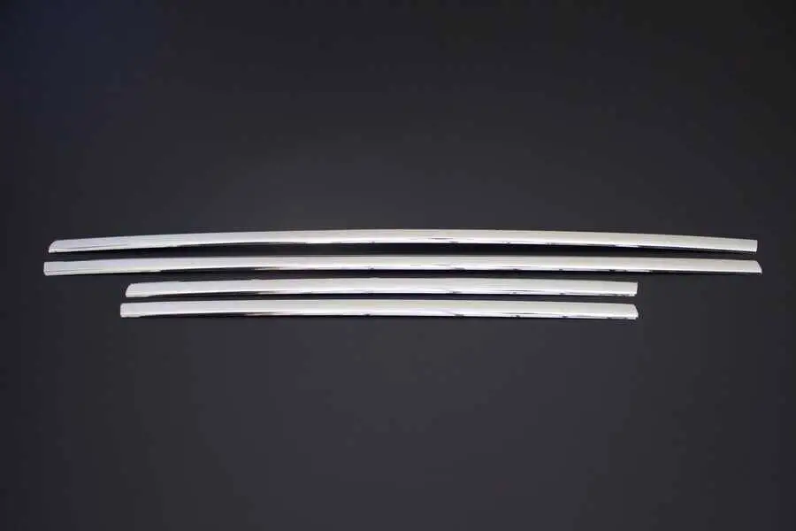 

Renault Captur Windows Trim (2013-2020) - 4 Pcs. -St. Steel - SUV