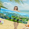 G-Games-F-Fortnites-S Serviette Sport Bathroom Towels Adults Quick-drying Towel Gym Sports Towel Woman Bathrobe Shower Hair Use 6