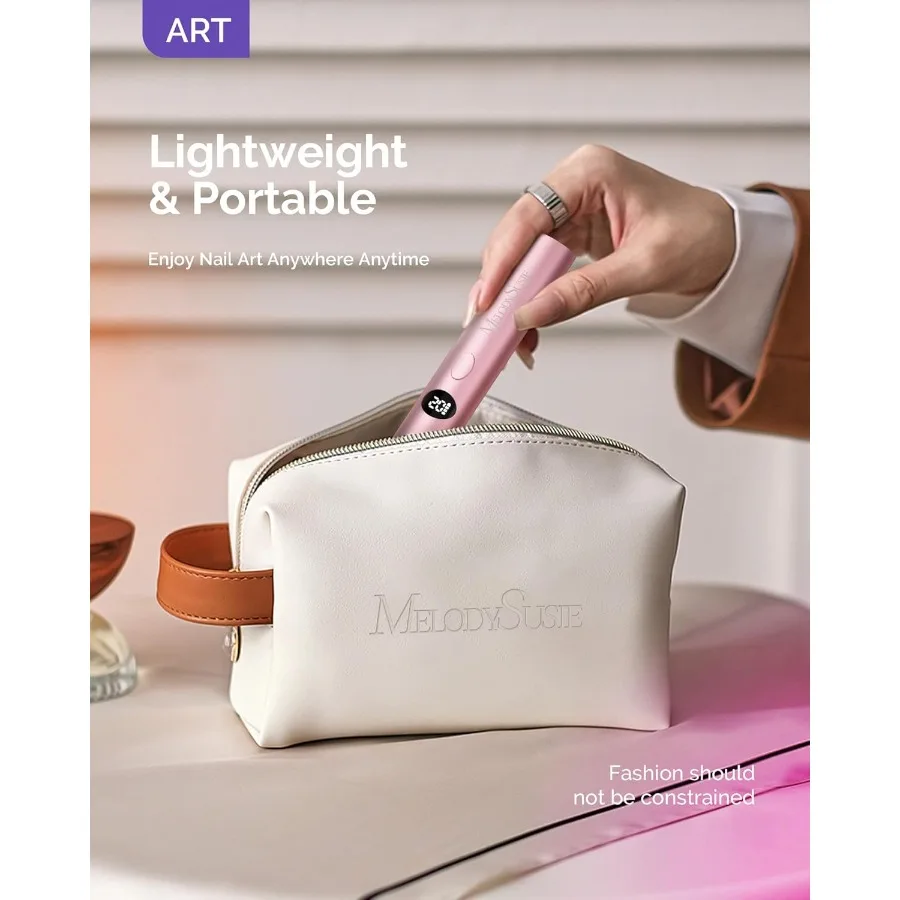 Upgraded Cordless Rechargeable UV Nail Lamp