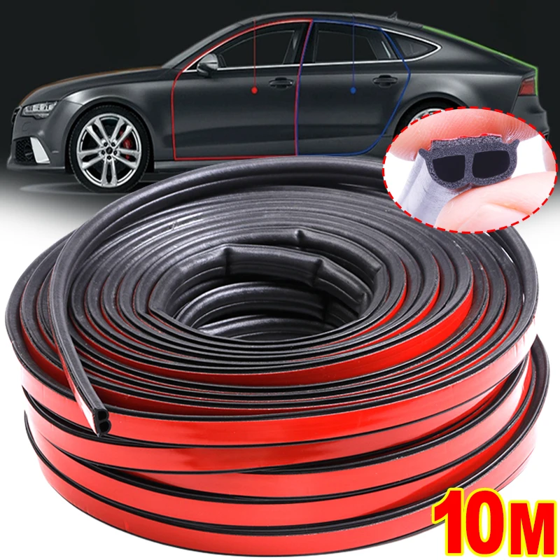 CarDoorSoundproofAntiDustSealStripCarDoorSealStripUniversal
