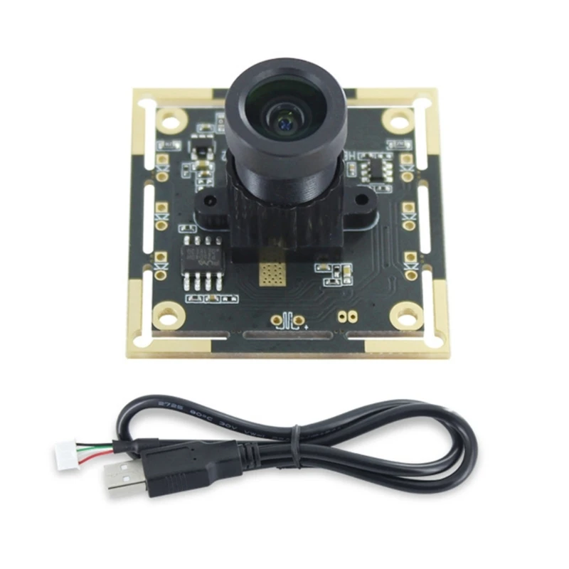 Módulo de Monitoramento de Lente de Foco Manual Ajustável Plug And Use Usb 1280x720 Ov9732 1mp 72 ° 100 ° - Imagem 3
