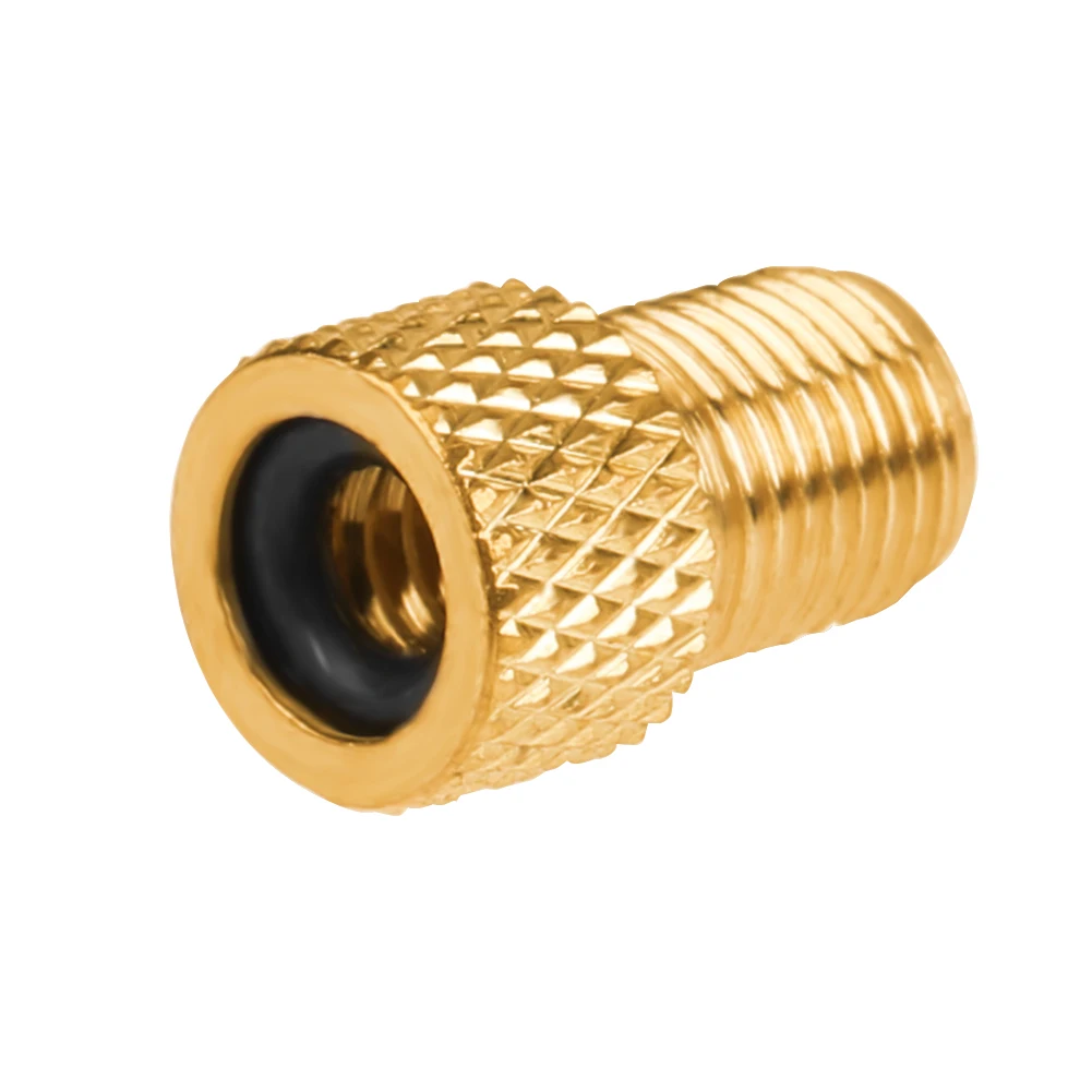 Presta To Schrader Adaptors Aluminum Alloy Tire Valve Connectors Copper Bike Pump Tire Adapter Bicycle Parts 4/5/10/20pcs bicycle valve adapter