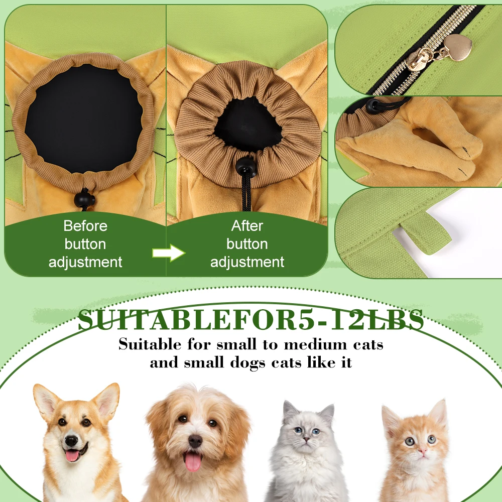 Soft Pet Carriers Bag Pet Canvas Shoulder Bag Portable Cat Carrying Outgoing Travel for Small Dogs and Cats Supplies