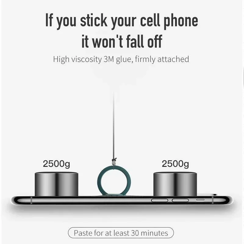 Thin Rotable Mobile Phone Holder Stand  Phone Accessories Ring Holder