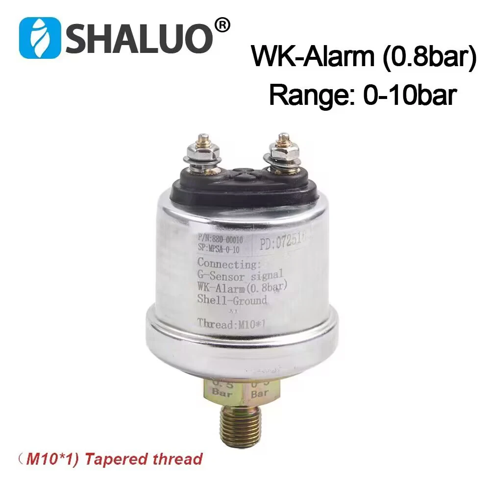 Description Picture 4 of item0-5bar 0-10bar 0 to 10 Bar M10*1 VDO Oil Pressure Sensor Switch Match With VDO Oil Pressure Gauge Diesel Generator Accessories