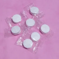 50pcs Portable Compressed Towel Disposable Face Cleaning Soft Compressed Hand Wipe Towel Non-Woven Makeup Wipes 3