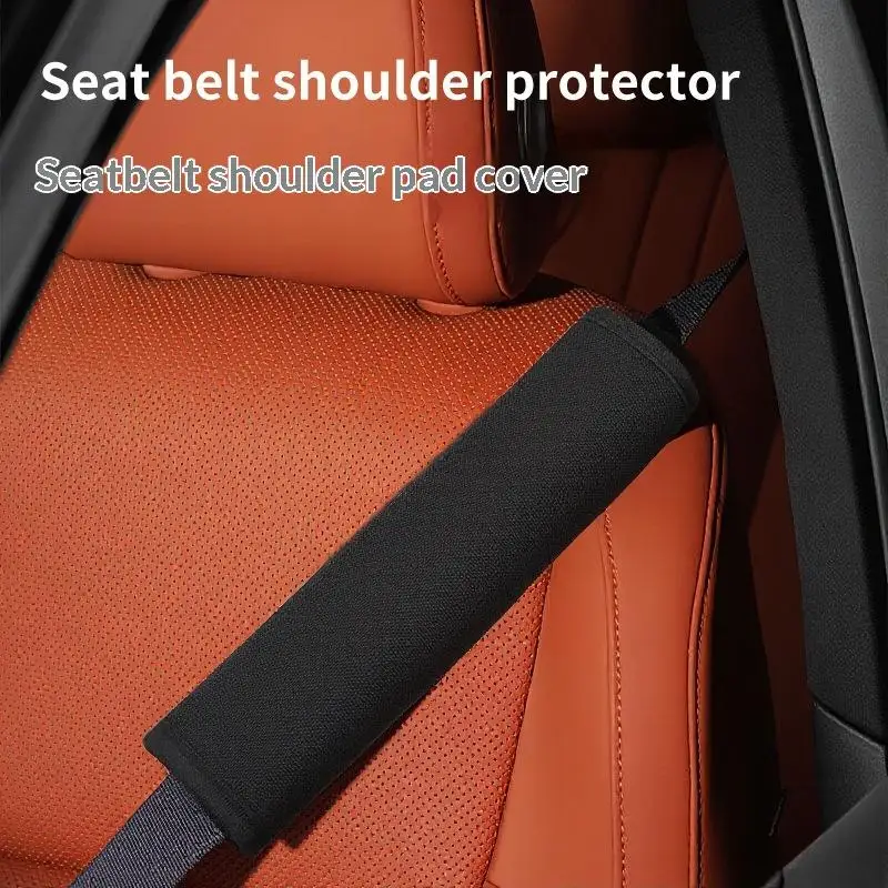 Cuscinetti per cinture di sicurezza per auto, 1/2 pezzi, coperture morbide per il supporto delle spalle durante i viaggi su strada