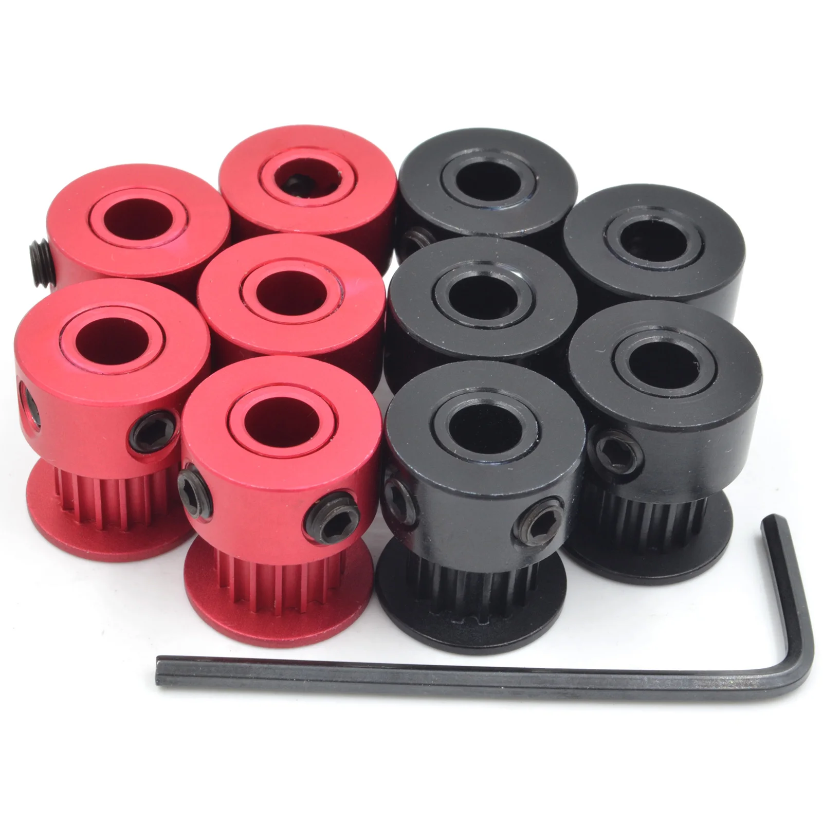 Timing Pulley 16 teeth 2MGT 2GT Bore 3/4/5/6mm For GT2 Open Synchronous Belt Width 6mm/10mm Small Backlash