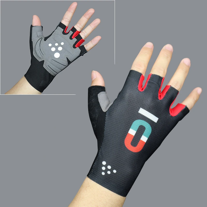 Guantes Ciclismo Men Women Pro Aero Cycling Gloves Team Light Half Finger Anti Slip Shockproof Road Bike Gloves 5