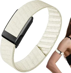 Nylon Bicep and Ankle Fitness Sport Strap for Health and Activity Tracking (Starlight)