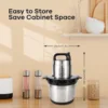 LAC 6 Liters Multifunctional Automatic Meat Grinder Household Large-capacity Electric  Food Stuffing Grinder With Safety Lock 4