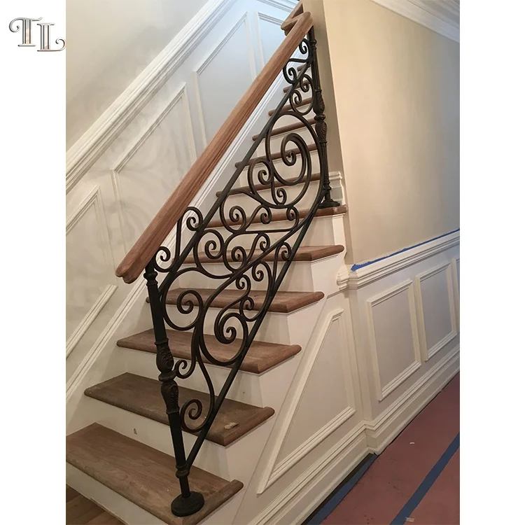 Prefabricated Wrought Iron Stair Railings Wrought Iron Staircases