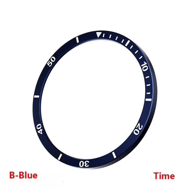 Decorative Stainless Steel Metal Bezel Ring - Protective Cover and Watch Accessory