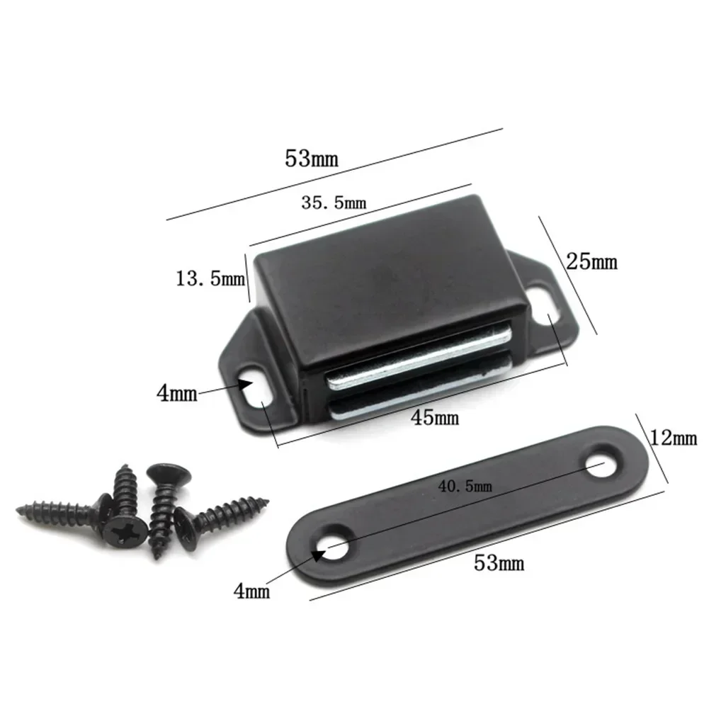 Stainless Steel Magnetic Cabinet Catches Latch Magnet Cabinet Suction Furniture Wardrobe Cupboard Strong Door magnetic cabinet catches door catches magnetic cabinet latches cabinet door latch