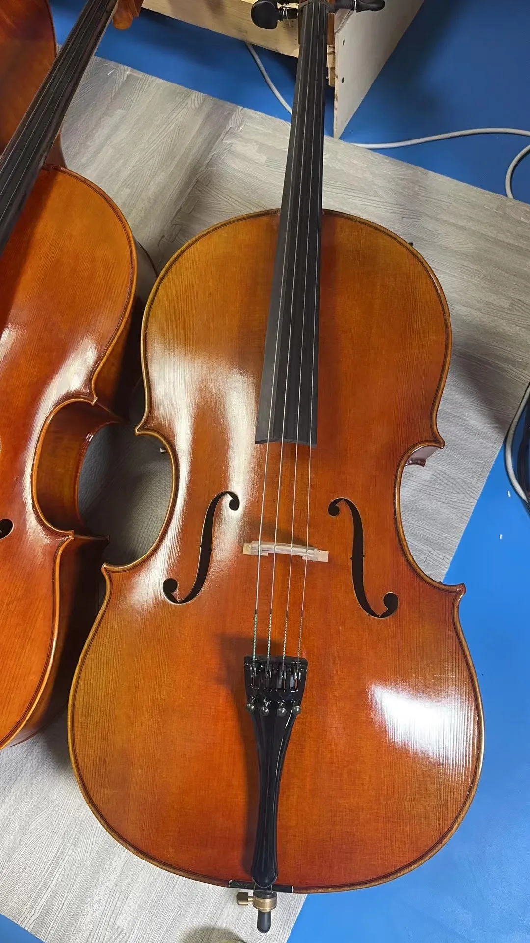 

Montagnana 1743 Cello handmade Europe spruce cello 4/4 Vintage Oily Varnish varnish cello Adult student stringed instrume