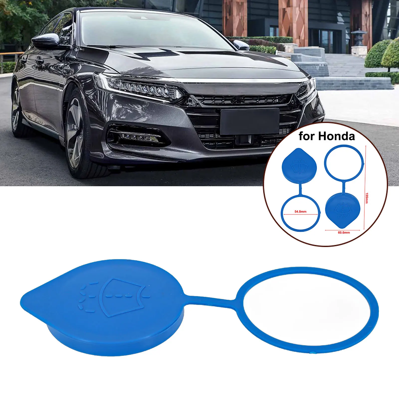 

Good Effect Practical Durable Easily Installation Reservoir Cap Windshield Washer Auto Parts Blue Car Accessories