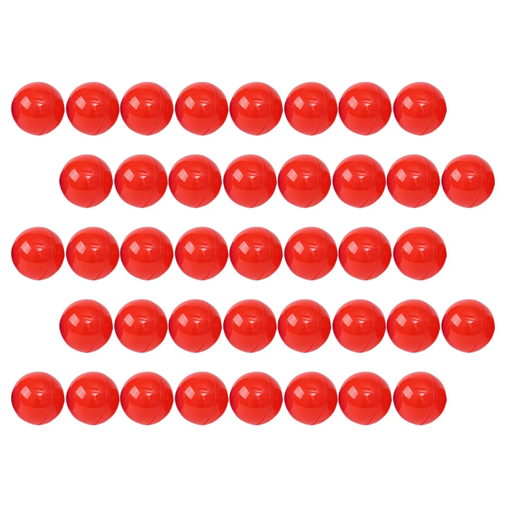

50 Pcs Lottery Ball Plastic Sphere Seamless Balls Openable Props The Surprise Bar Game Pvc