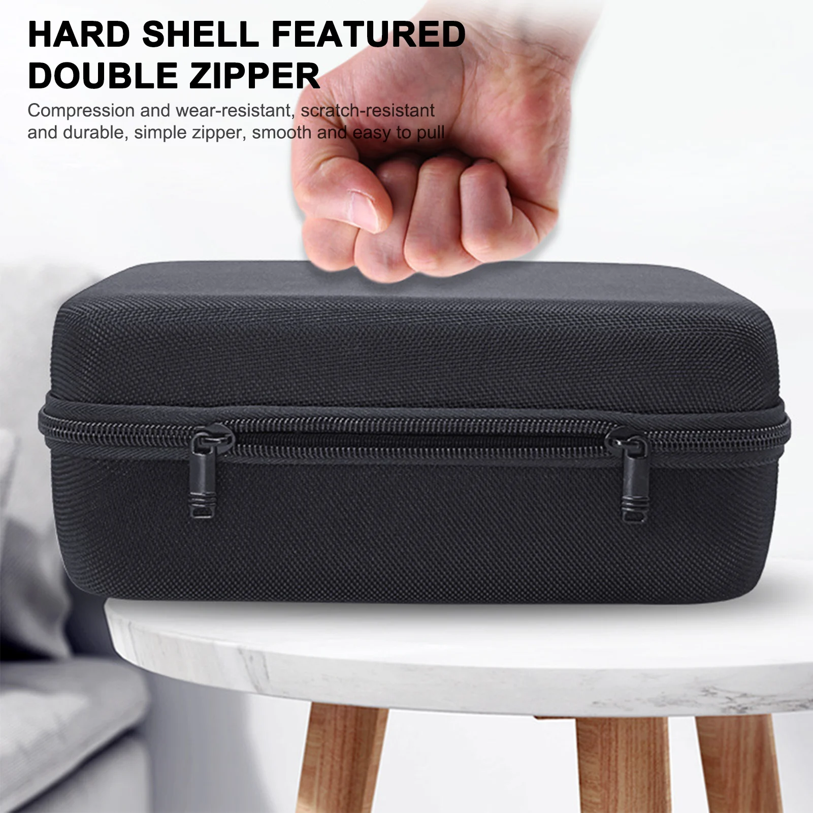 Hard EVA Case Storage Bag, resistente a impactos, viagens, carregador de motocicleta, à prova de choque, carro elétrico, portátil