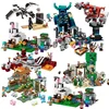830+pcs Compatible 21155 my world the Creeper Mine My World Bricks The The End Arena building block Bricks Toy 1