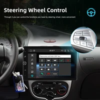 Lecteur MP5 Podofo 10,4 pouces 1Din avec Carplay, Android Auto, écran rotatif, FM/RDS, BT, Mirror Link, EQ Sound, USB, AUX, audio de voiture 5