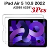 Tempered Glass For Apple iPad Air 5 2022 A2589 A2591 Full Coverage Screen Protector Glass For iPad Air 5th generation 10.9'' 1