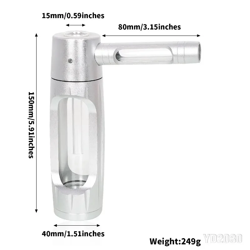 Shisha Water Pipes Detachable Hookah Tobacco Portable Smoking Gift For Men