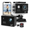 2.0" Action Camera Ultra HD 4K 30FPS WiFi Underwater Cameras Waterproof Helmet Bicycle Video Recording Cameras Outdoor Sport Cam 1