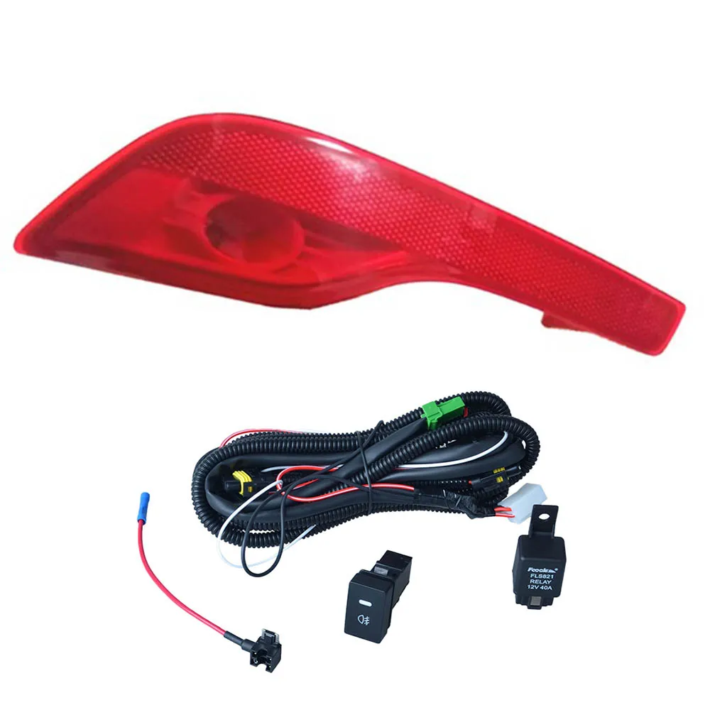 Rear Bumpe Center Reflector Fog Light Lamp For Honda Crv Crv 2017 2018