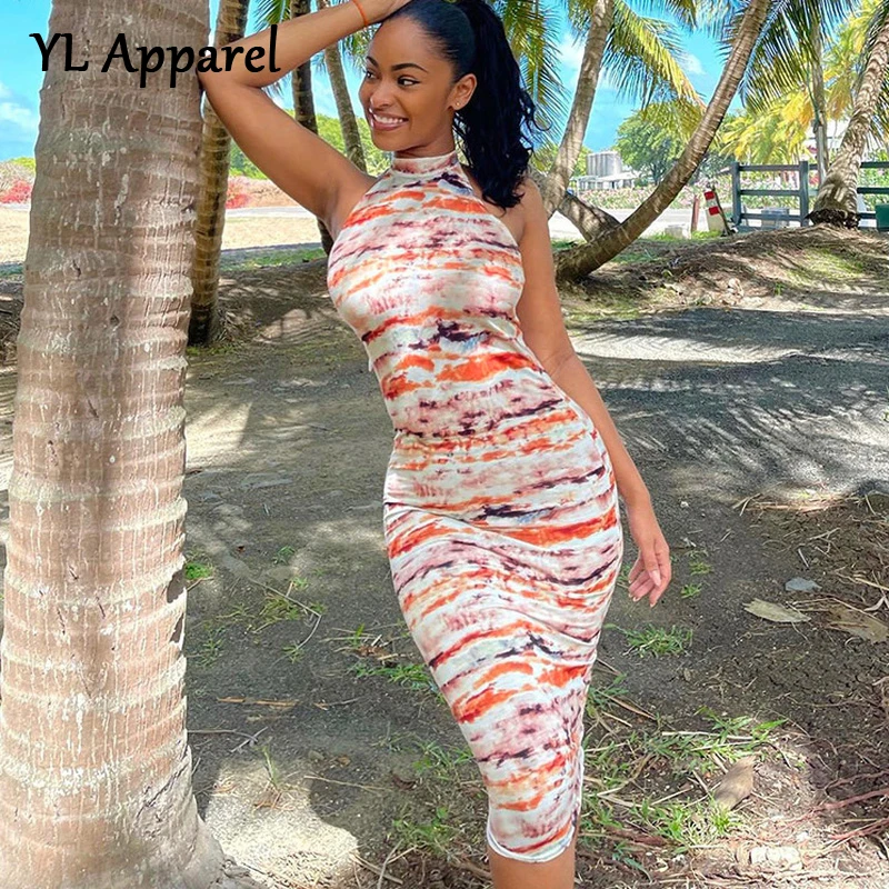 mid calf bodycon dress