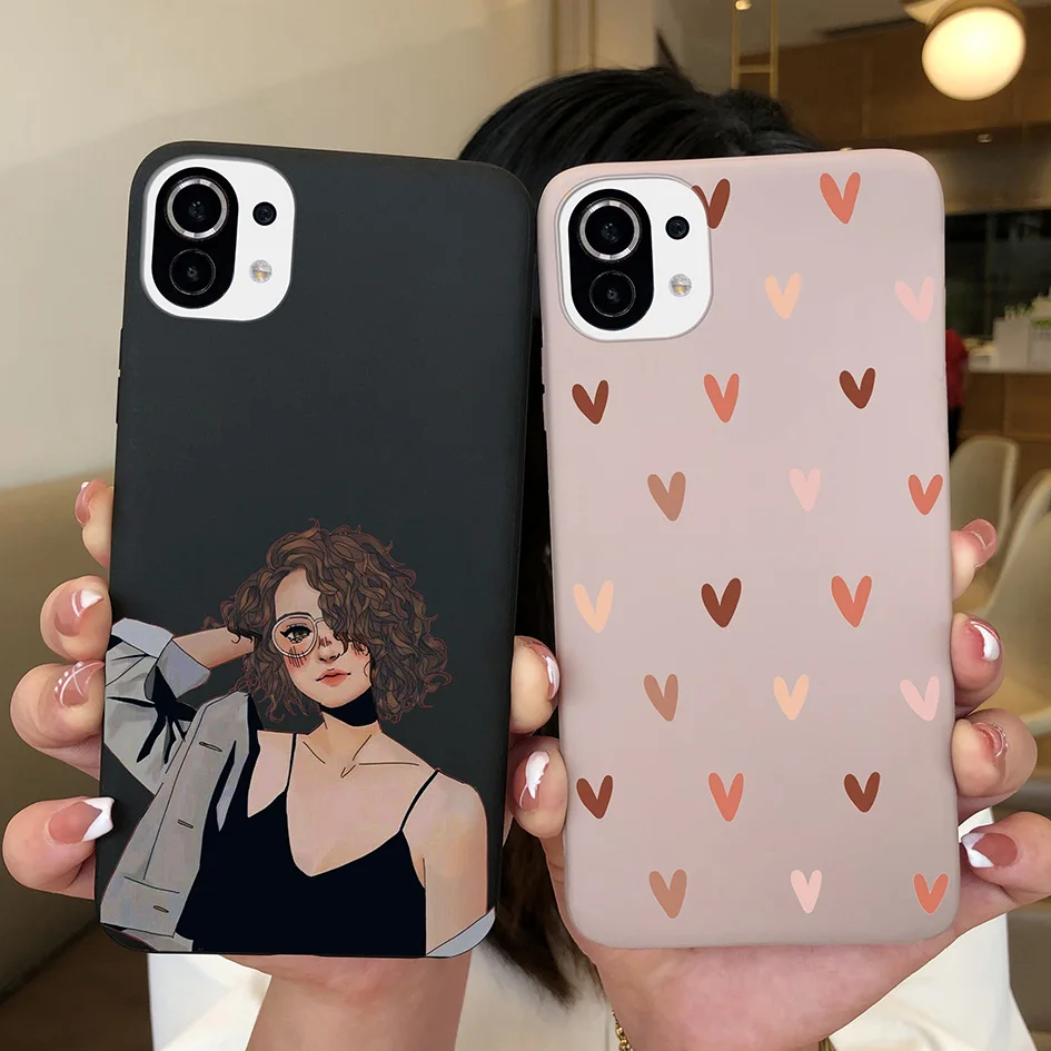 Cute Cartoon Daisy Matte Shockproof Phone Case - Elegant Protection with Casing