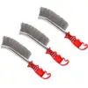 Steel Wire Brush/Wooden Metal Rust Removal Roller Brush Polishing Barbecue Cleaning Brush Suitable for Cleaning Barbecue Grilles 1