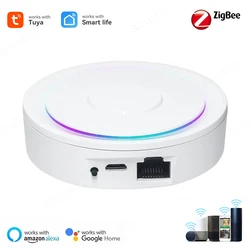 Smart Home Bridge Gateway Hub | Wireless Remote & Voice Control | Compatible with Homekit, Alexa, and Google - Zigbee Wired