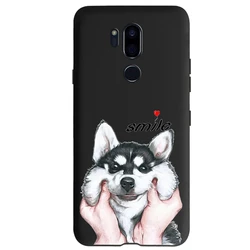 Cute Cat Butterfly Shockproof Soft Silicone Phone Case - Stylish and Durable Back Cover for LG G7 ThinQ (200)