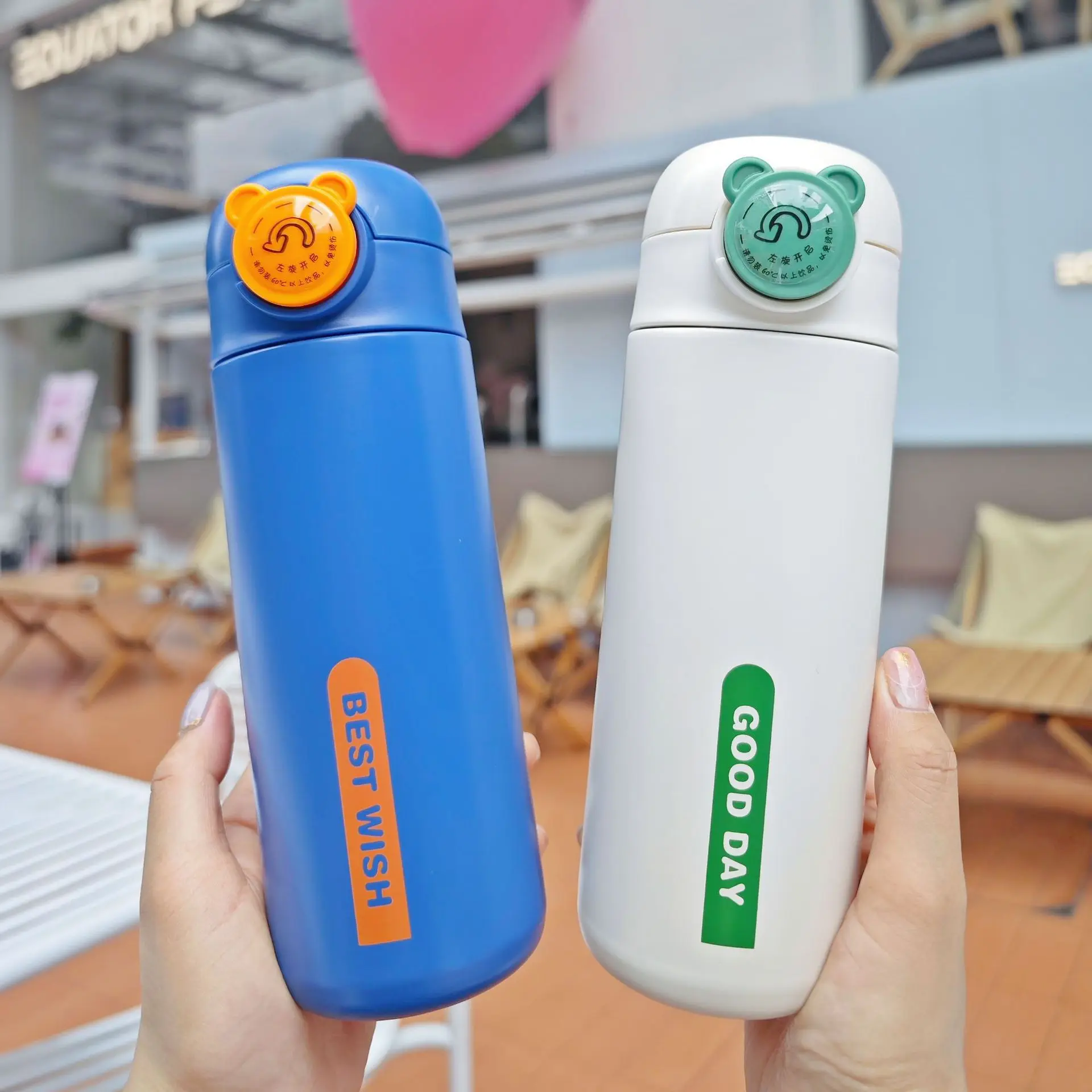 Portable Stainless Steel Thermos  Stainless Steel Water Bottle -  400ml/250ml - Aliexpress